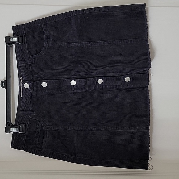 Primark Dresses & Skirts - Primark Denim Co Size 6 Navy Blue Corduroy Mini Skirt, Excellent Used Condition